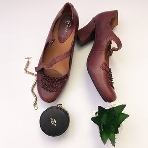 🔸 Comfortable Leather Heels 🔸